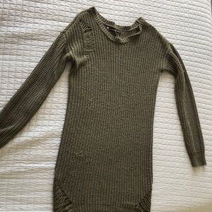 YARN SWEATER DRESS/SHIRT